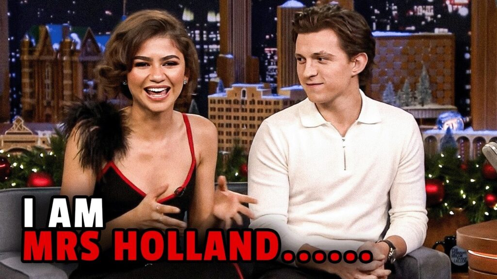 Zendaya Finally Reveals Why Tom Can’t Marry Anyone Else On Tonight Show