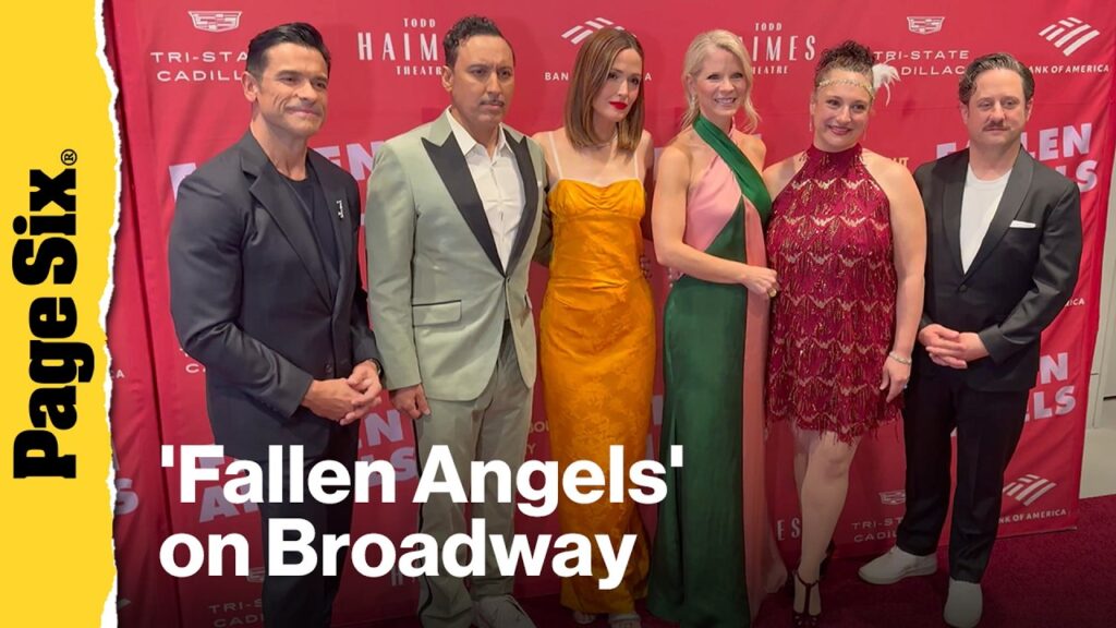 Rose Byrne, Kelli O'Hara and Mark Consuelos star in 'Fallen Angels' Broadway revival
