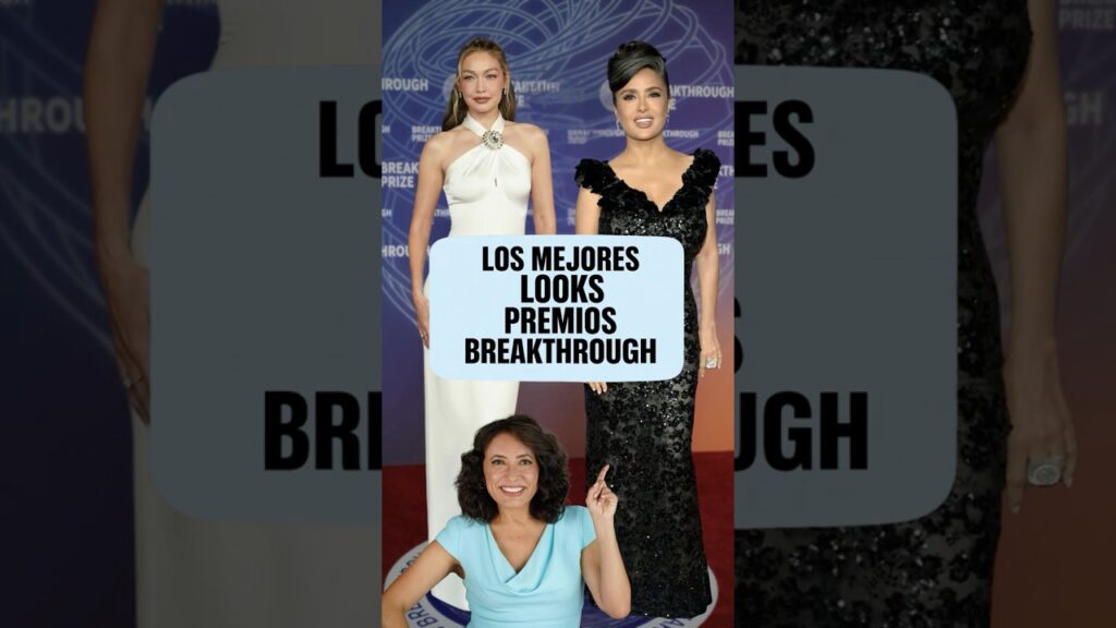 Los MEJORES looks premios BREAKTHROUGH #shortsviral
