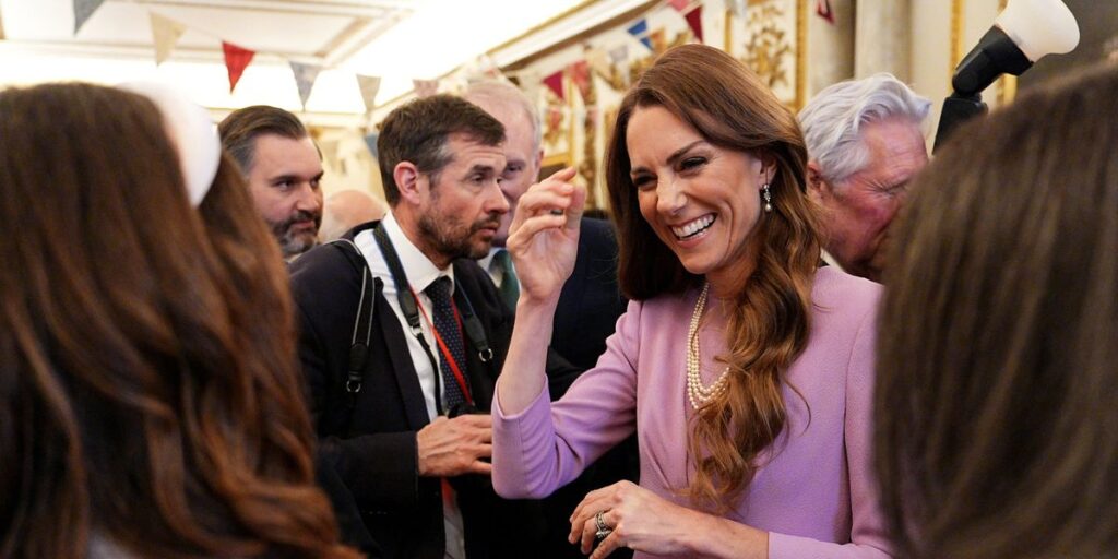 Catherine joins forces with late Queen’s former aide at Buckingham Palace