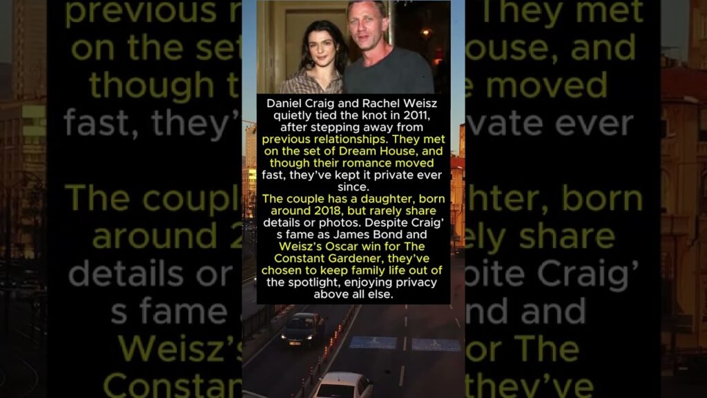 Daniel Craig and Rachel Weisz quietly tied the knot in 2011 #facts #heidiklum #hollywoodcouple