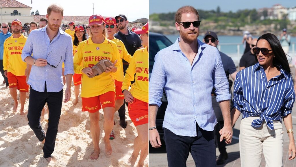 Beachgoer goes viral for ignoring Prince Harry and Meghan Markle at Bondi