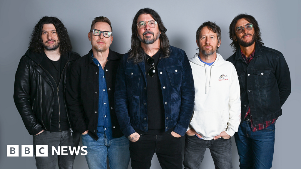 Foo Fighters interview: 'We're a different band without Taylor Hawkins' - BBC
