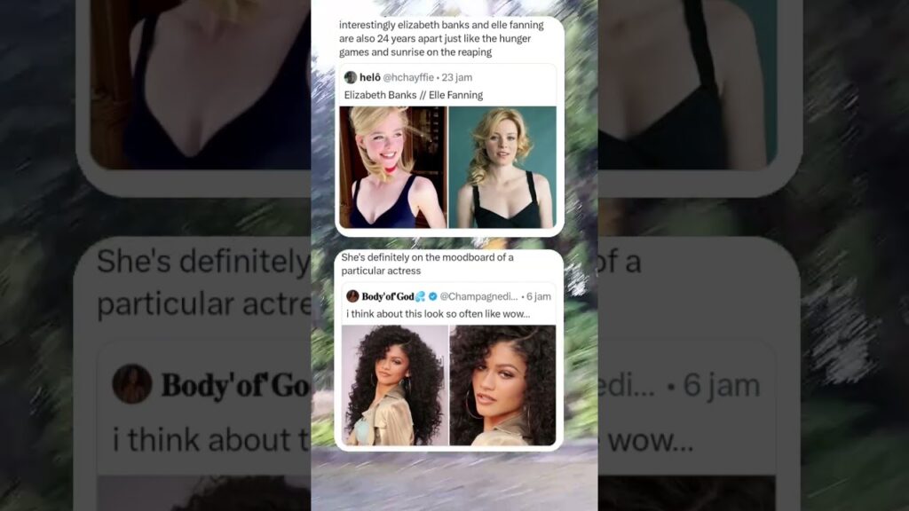 Elle Fanning and Elizabeth Banks Lookalike Moment Everyone Noticed ✨