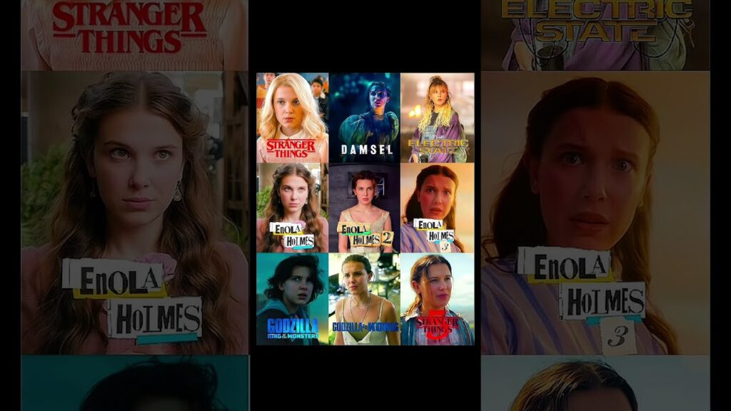 Millie Bobby Brown in Diff. Series #strangerthings