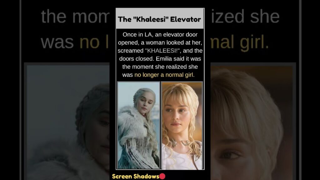 The Exact Moment Emilia Clarke Lost Her Privacy #shorts #usa