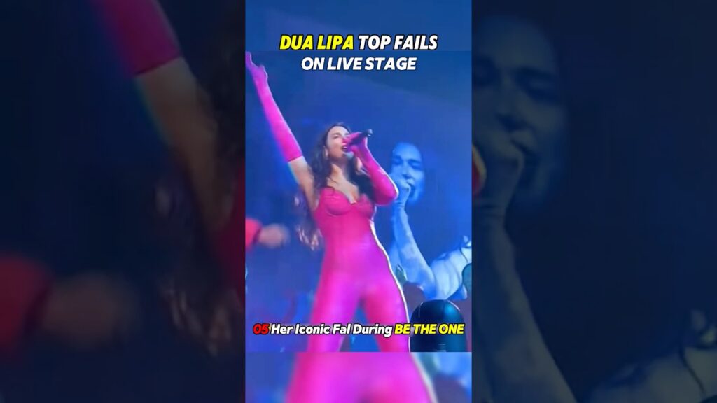 Dua Lipa TOP FAILS pn Live STAGE 🥵😱 #dualipa #dualipafails