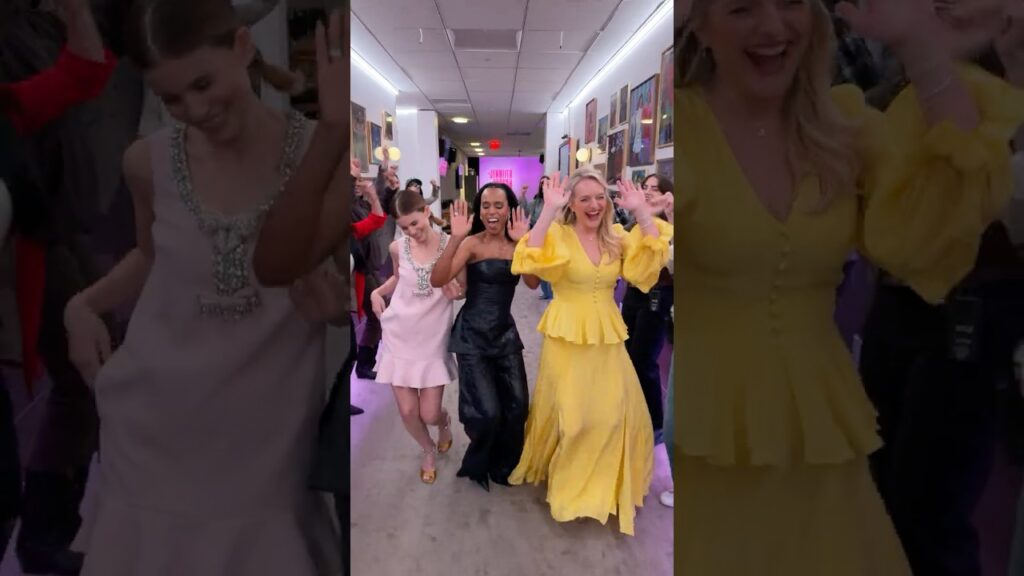 Throw your hands up for Kerry Washington, Kate Mara, and Elisabeth Moss!