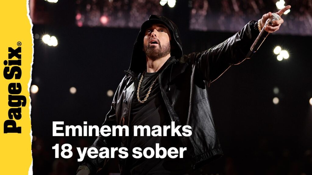 Eminem celebrates 18 years of sobriety