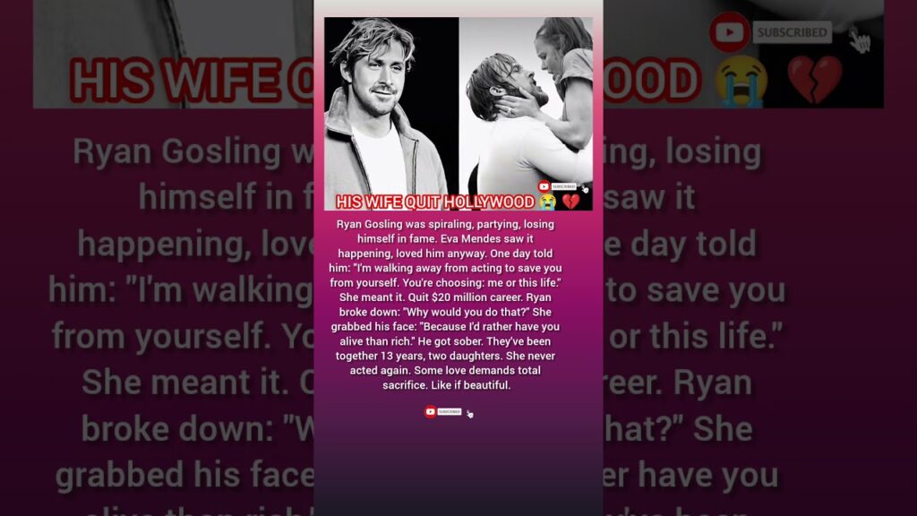 Why Eva Mendes REALLY Left Hollywood... 💔