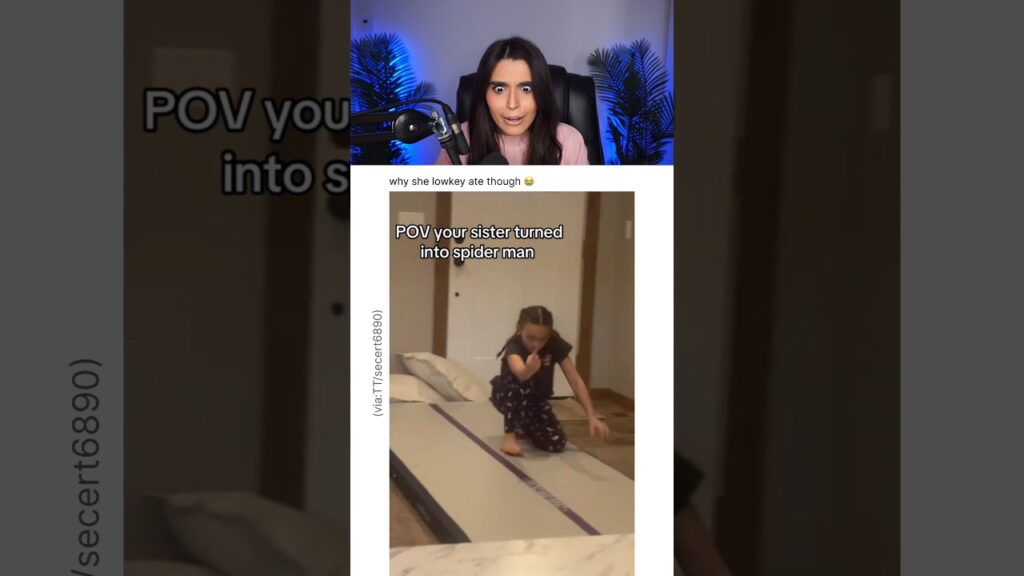 HER SISTER BECAME SPIDER-MAN 😭