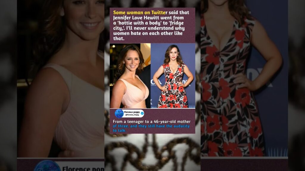 A Woman Viciously Attacked Jennifer Love Hewitt Online — The Internet Fired Back Hard