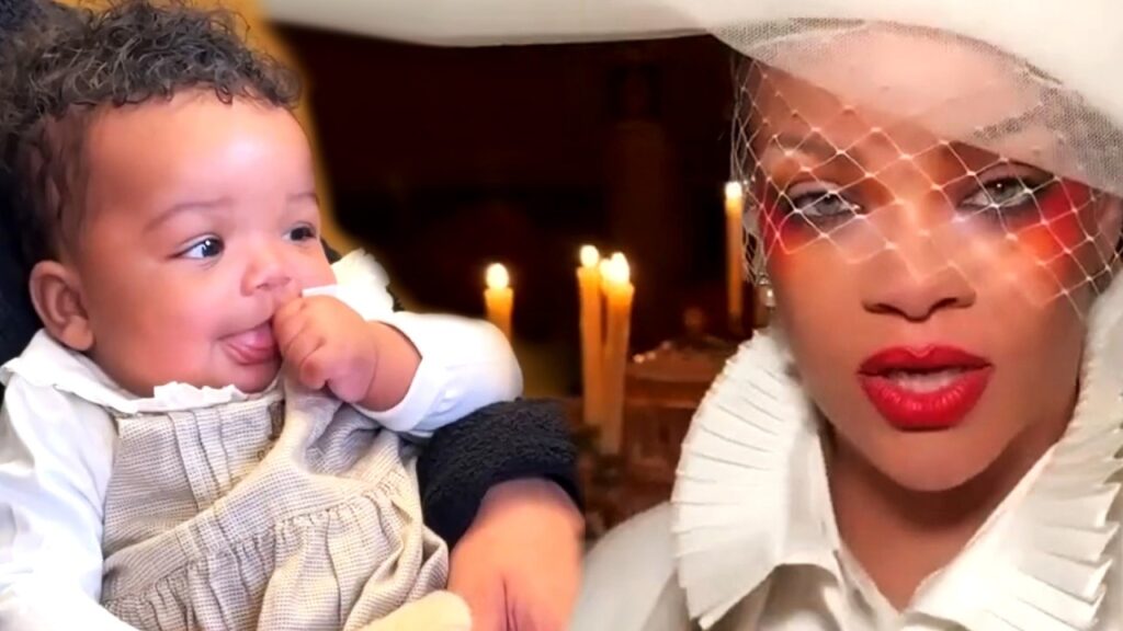 Rihanna Jokes Baby Rocki ‘Outshined' Her In ADORABLE Photo Shoot BTS