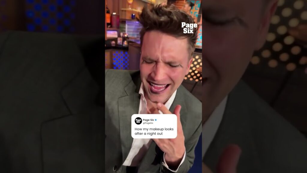 Tom Schwartz will never not have an unhinged appearance on 'WWHL' 💀💀 #shorts