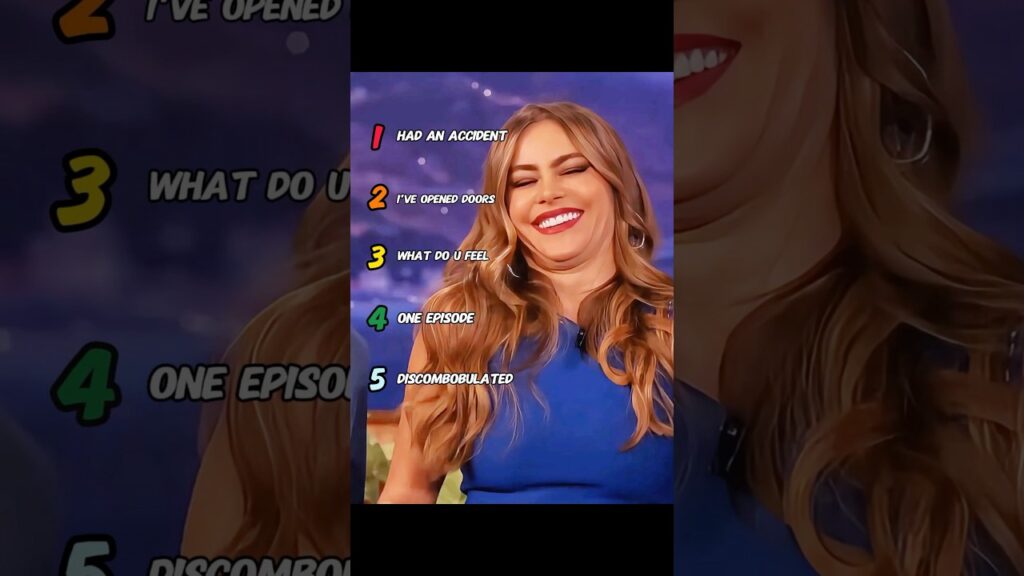 The 5 Funniest Sofia Vergara Moments That Broke The Internet #celebrity #youtube #funny