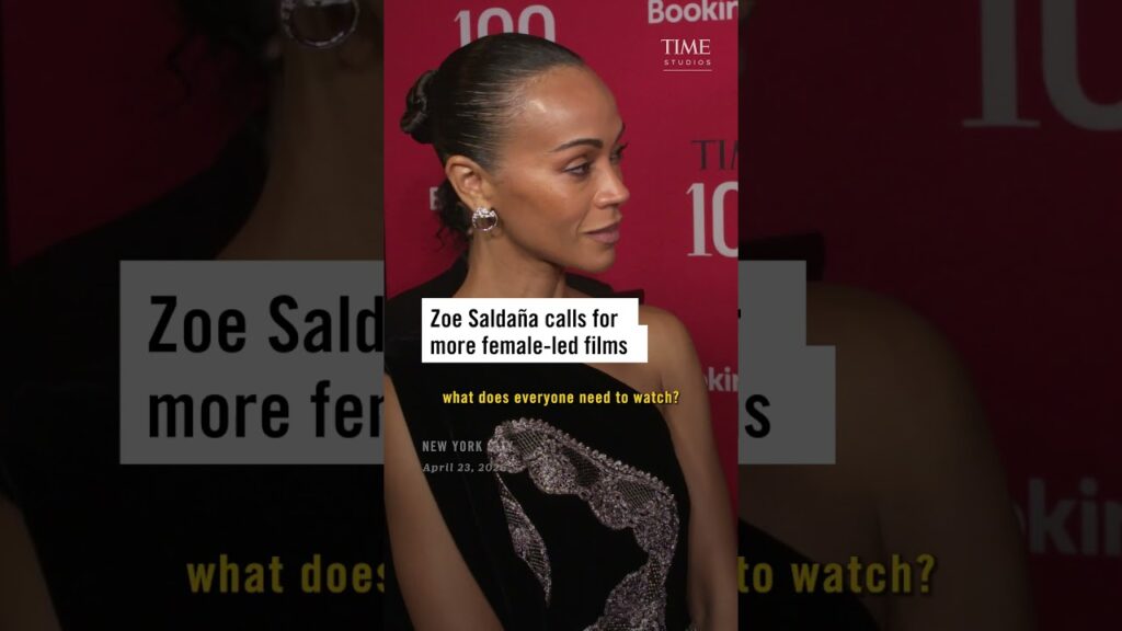 Zoe Saldaña Calls For More Female-Led Films