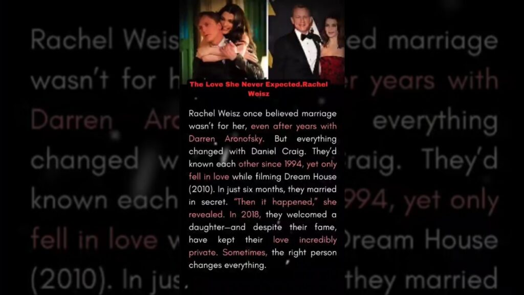 The Love She Never Expected.Rachel Weisz#shortvideo #viral #viralshort #shortsyoutube