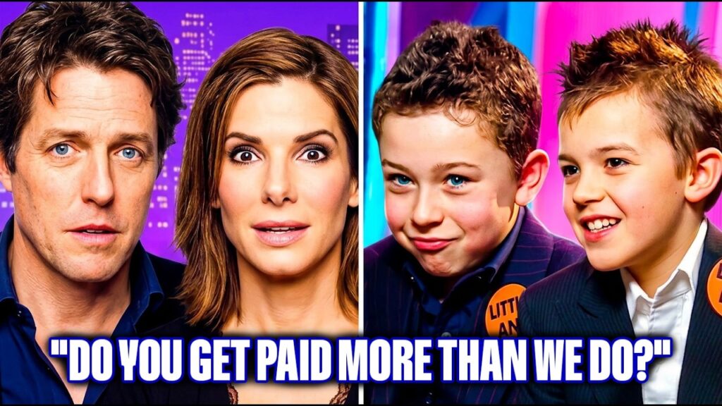 Sandra Bullock & Hugh Grant Can't Handle Little Ant & Dec! | Saturday Night Takeaway