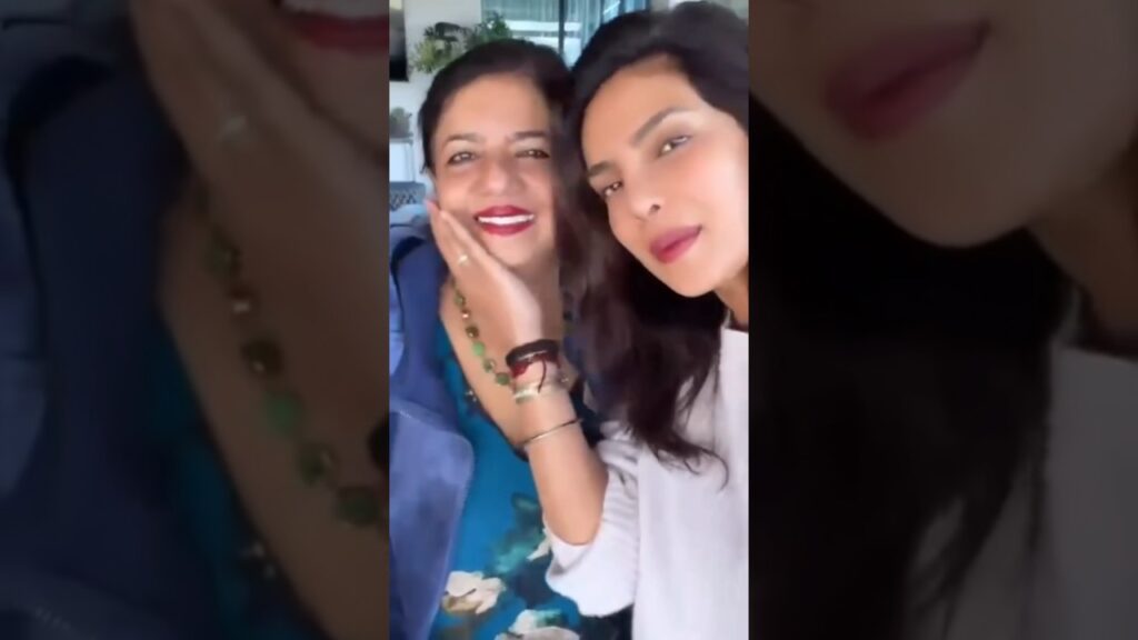 Priyanka Chopra and her mom sending a message for Mother's day ❤️❤️