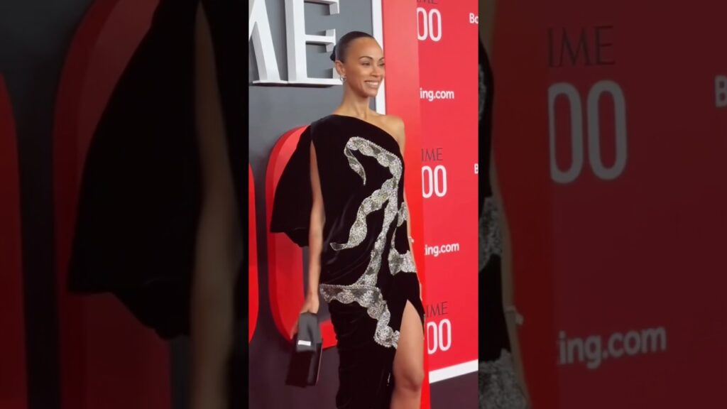 “I did have a crush on Prince and Annie Lennox! Zoe Saldana #Time100