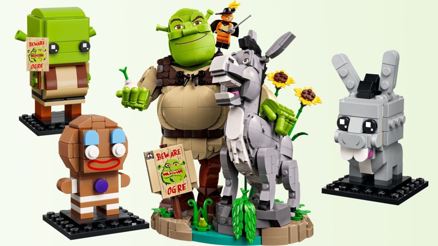 LEGO Reveals First-Ever Shrek Sets for the Franchise's 25th Anniversary