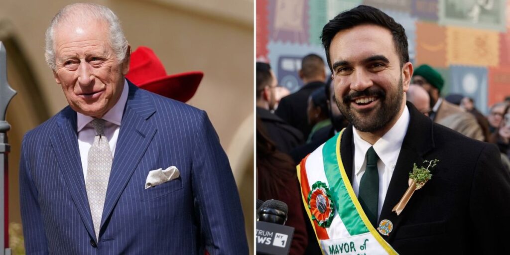 King Charles to meet New York City mayor Zohran Mamdani during state visit