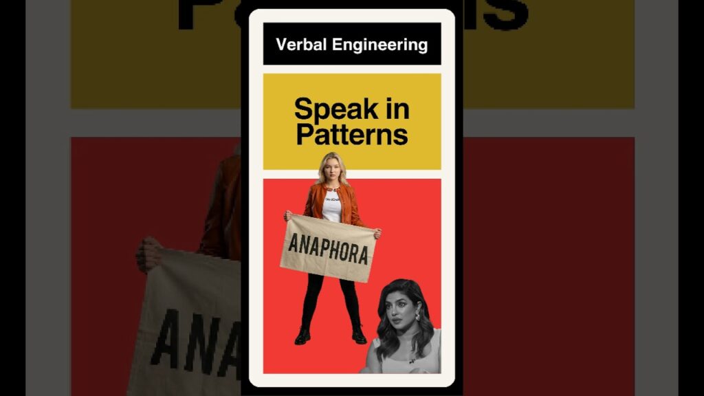 The Secret to Rhythmic Speech: Anaphora Explained (Priyanka Chopra)