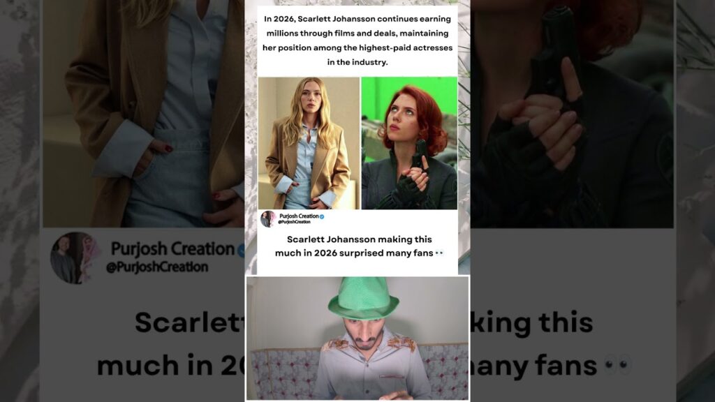 Scarlett Johansson’s 2026 Earnings Are Still Massive 😳💸