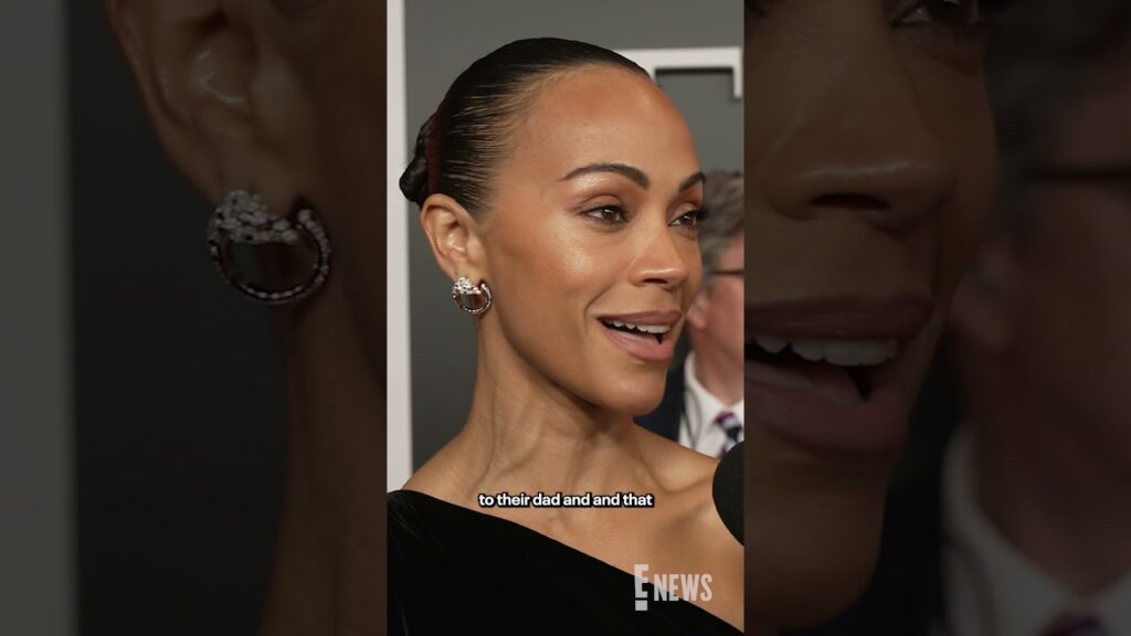 Zoe Saldaña opens up about her kids influence on her at Time100 Most Influential Gala.