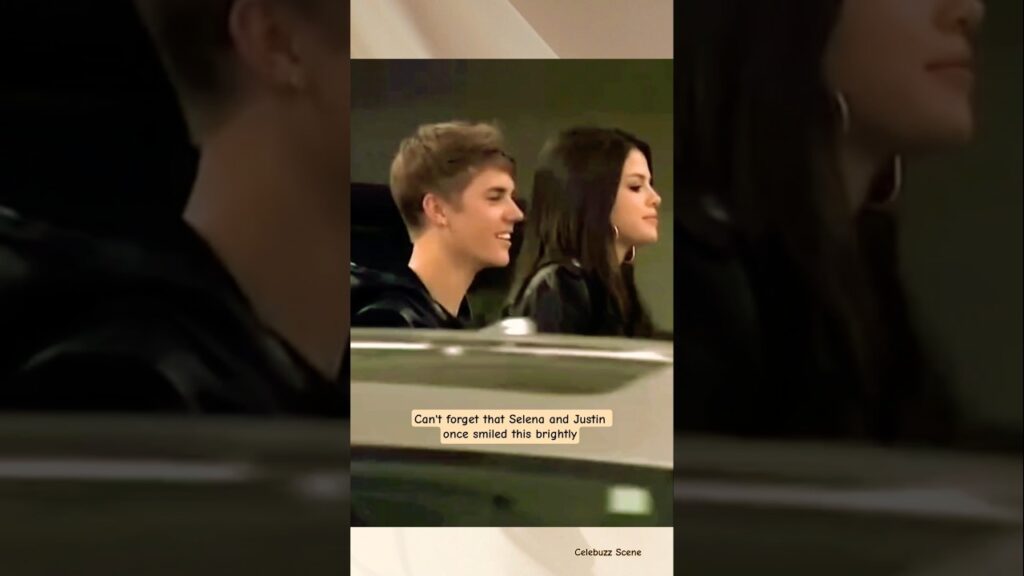 their smile , selena and justin #selenagomez #justinbieber #shorts #youtubeshorts #short