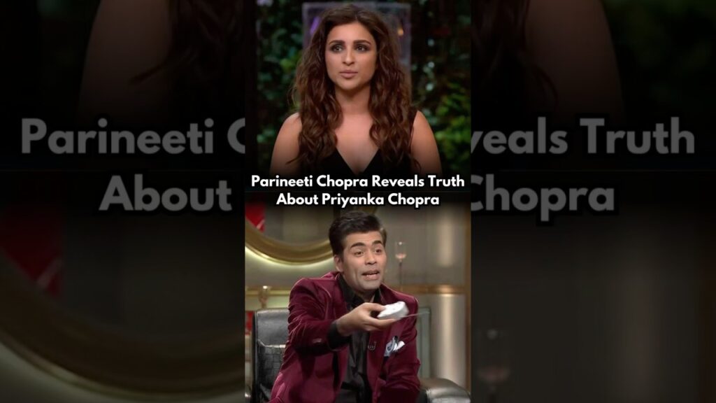 Parineeti Chopra Reveals Truth About Priyanka Chopra😲#parineetichopra #priyankachopra #hindi