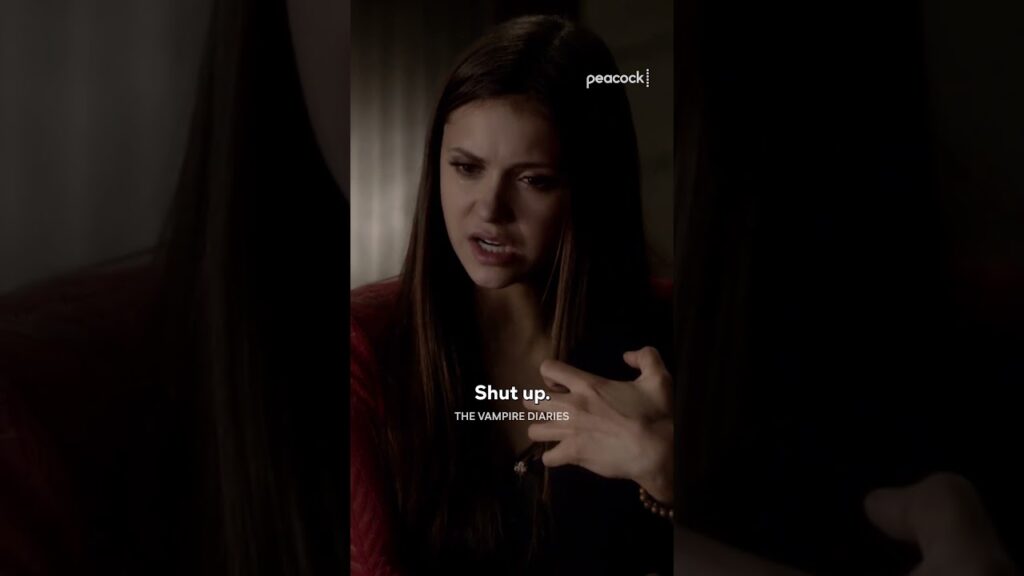 It’s like looking in a mirror #TheVampireDiaries #NinaDobrev #Shorts