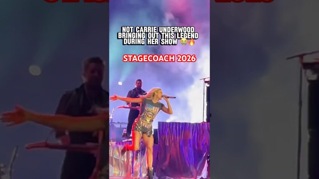 CARRIE UNDERWOOD SHOCKED EVERYONE 😱🔥 #countrymusic #stagecoach #shorts