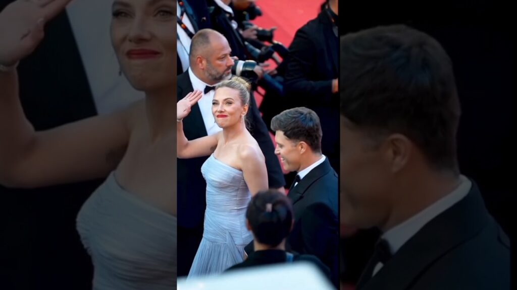 Scarlett Johansson’s Big Comeback at Cannes #shorts