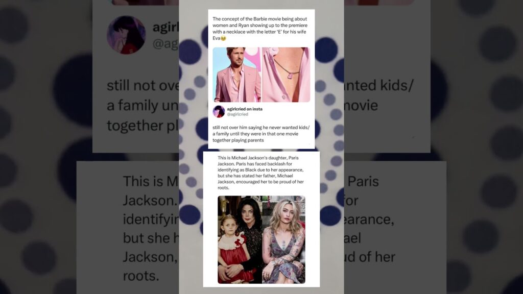 Ryan Gosling Barbie Premiere Necklace for Eva Mendes Has Fans Emotional 💖✨