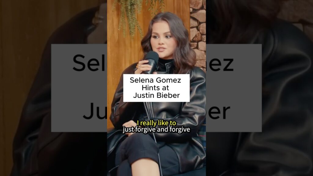 Selena Gomez Hints at Justin Bieber 😭