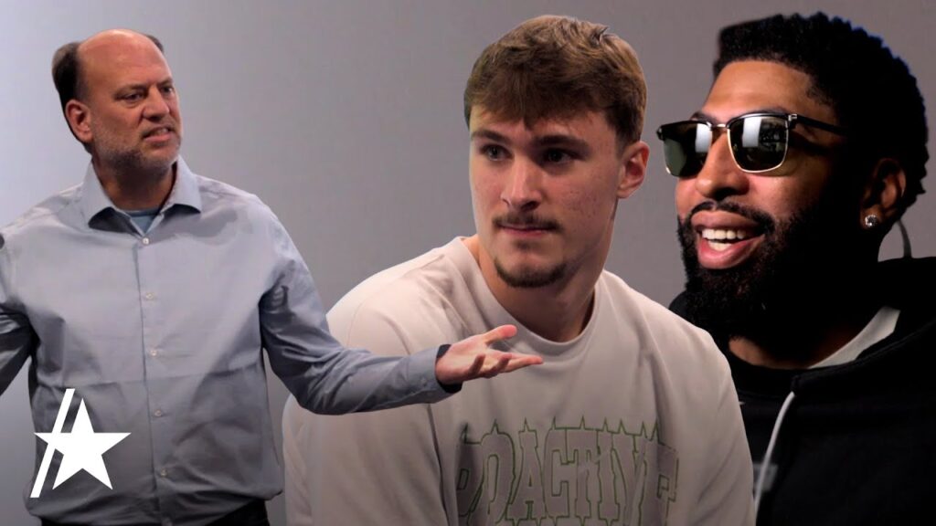 NBA Forward Cooper Flagg Gets Stuck In The Middle Of Marital Fight on 'Foul Play with Anthony Davis'