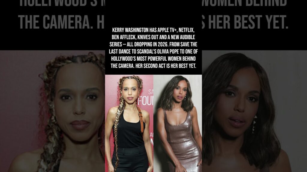 Kerry Washington Is Everywhere In 2026 & She's Just Getting Started 👑🎬🔥