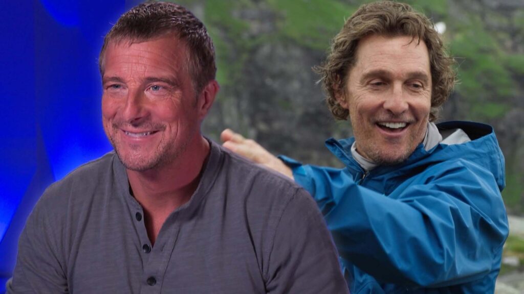 How Bear Grylls Finally Landed Matthew McConaughey for 'Running Wild' After 20 YEARS! (Exclusive)