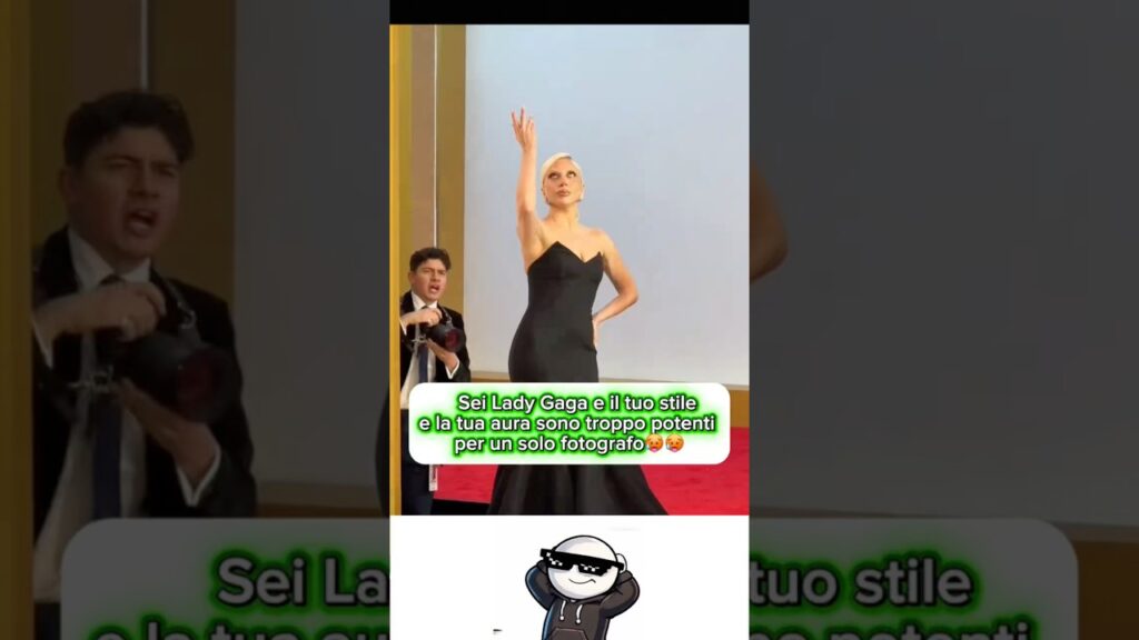 Sei Lady Gaga e il tuo stile e la tua aura sono troppo potenti per un solo fotografo🥵🥵
