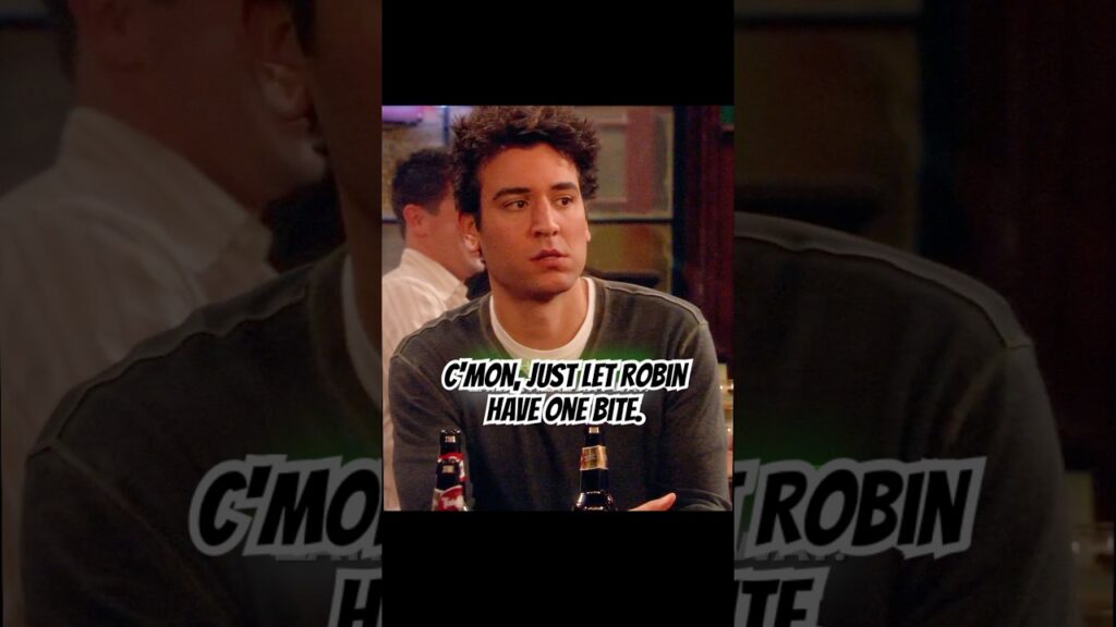 C'mon, just let Robin have one bite.#himym #funny #shortvideo