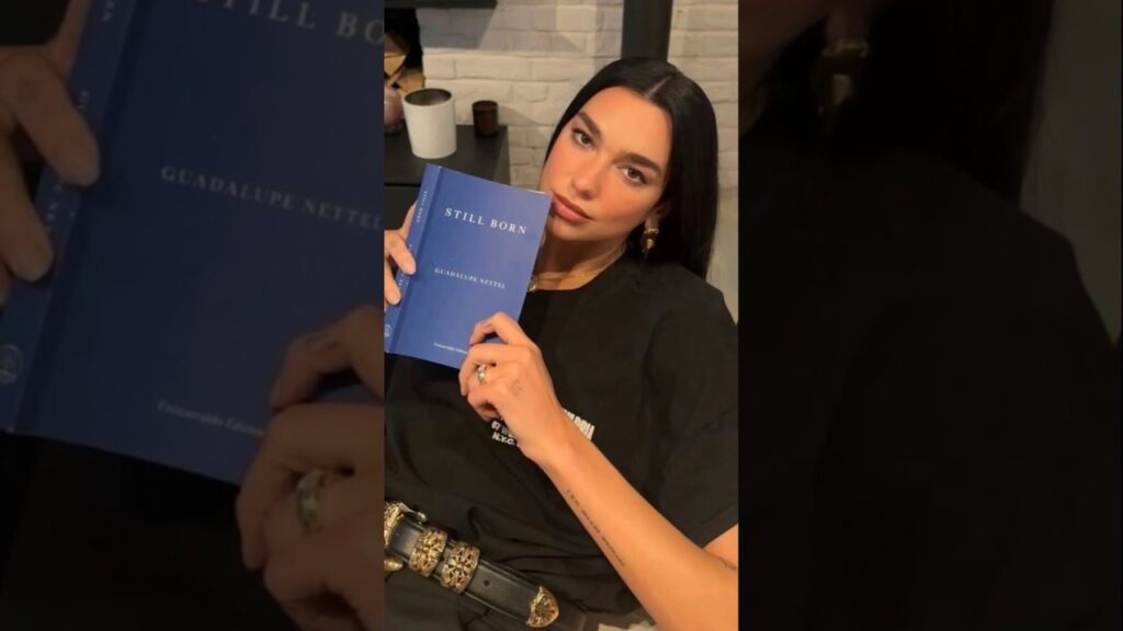 Dua Lipa Is a Book Girl  #dualipa