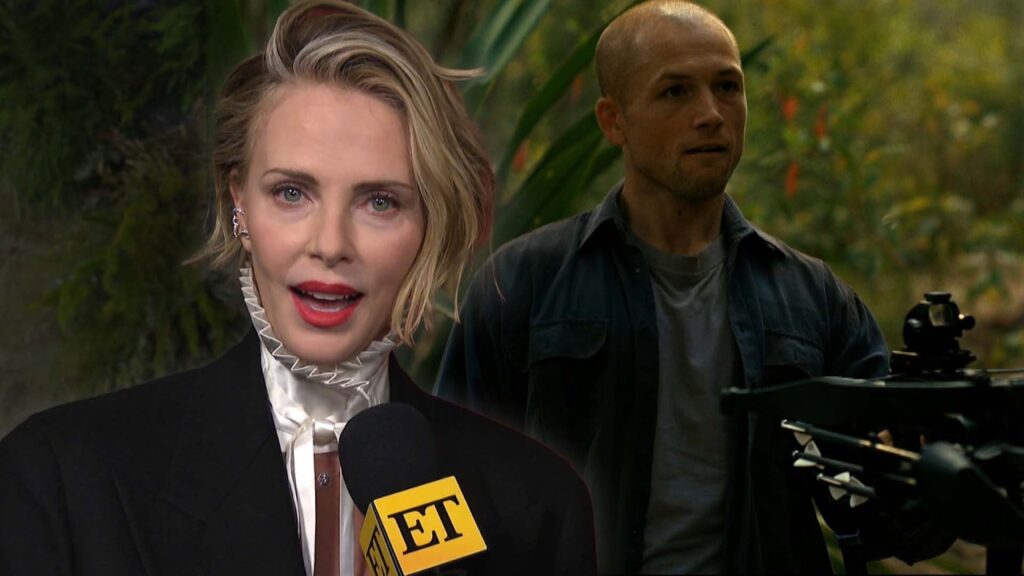 Charlize Theron REACTS to Apex's Taron Egerton REVEAL (SPOILERS!)