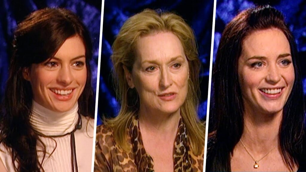Watch Anne Hathaway, Meryl Streep & Emily Blunt React To Original 'Devil Wears Prada' In 2006