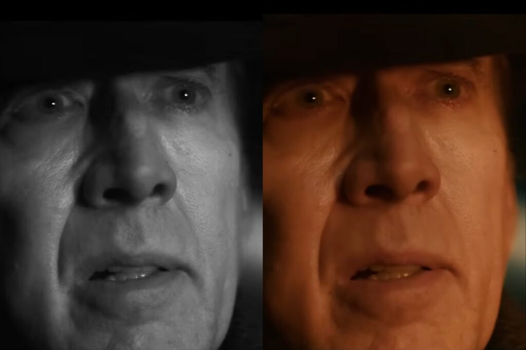 Nicolas Cage’s Spider-Man noir series debuts trailers for both color and black-and-white versions