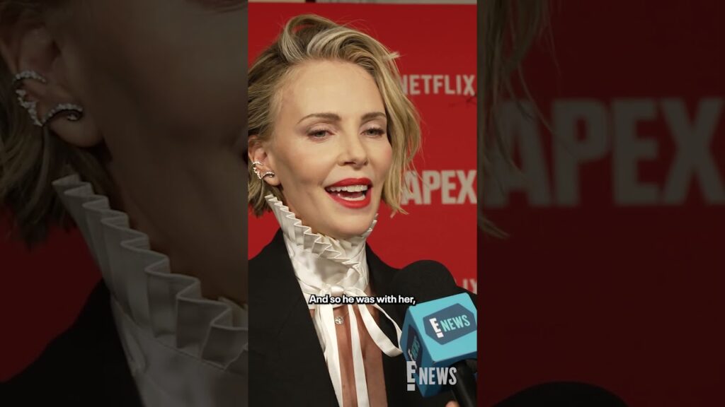 Charlize Theron talks about taking her daughter to her rock climbing lessons for her role in "Apex."