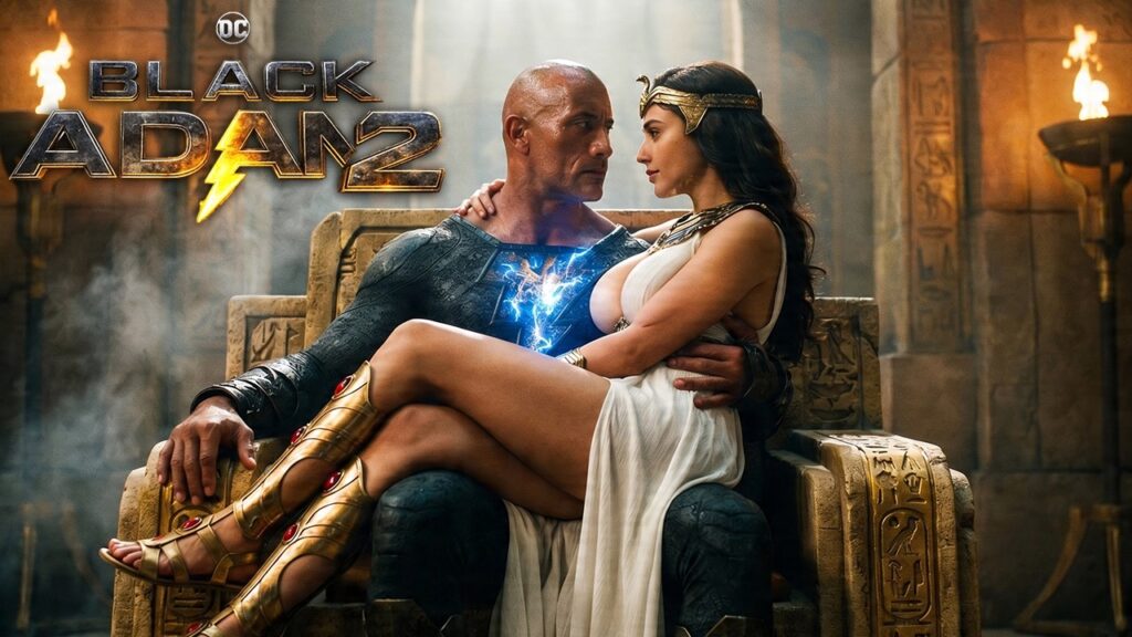 BLACK ADAM 2 (2026) Dwayne Johnson & Gal Gadot