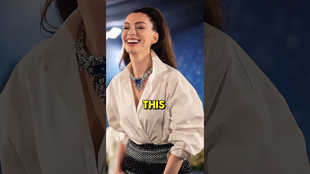 Anne Hathaway’s Cupcake Trick?! #annehathaway