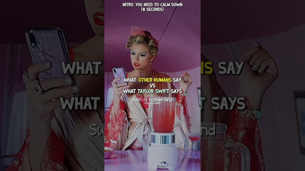 what other humans say vs what Taylor Swift says | #taylorswift #shorts