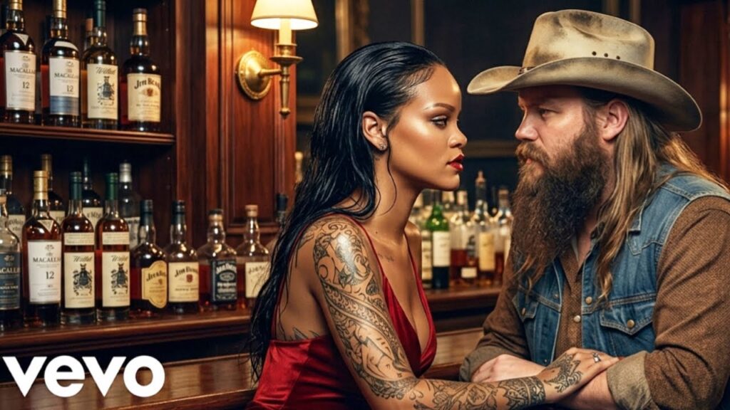 Chris Stapleton Ft Rihanna “Tennessee Whiskey”(The REMIX) ….(Official Music Ai Video )